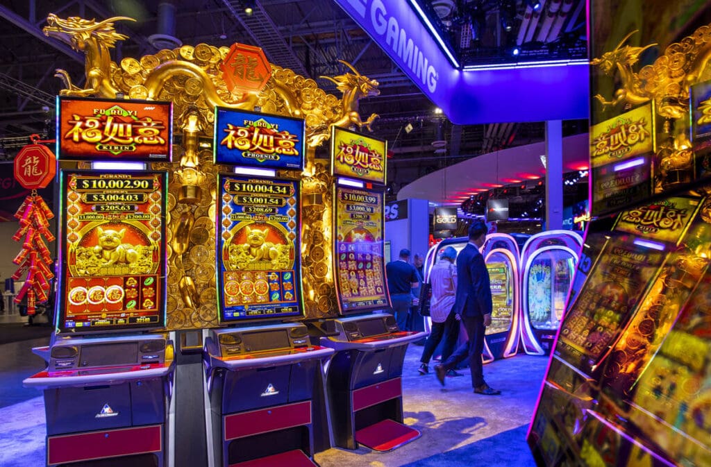 G2E Las Vegas: Aruze Gaming Display Area Is a Huge Hit!