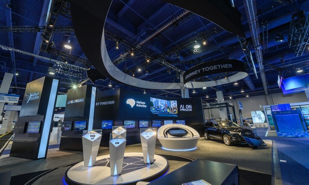 Horizon Robotics AI on Horizon exhibit.