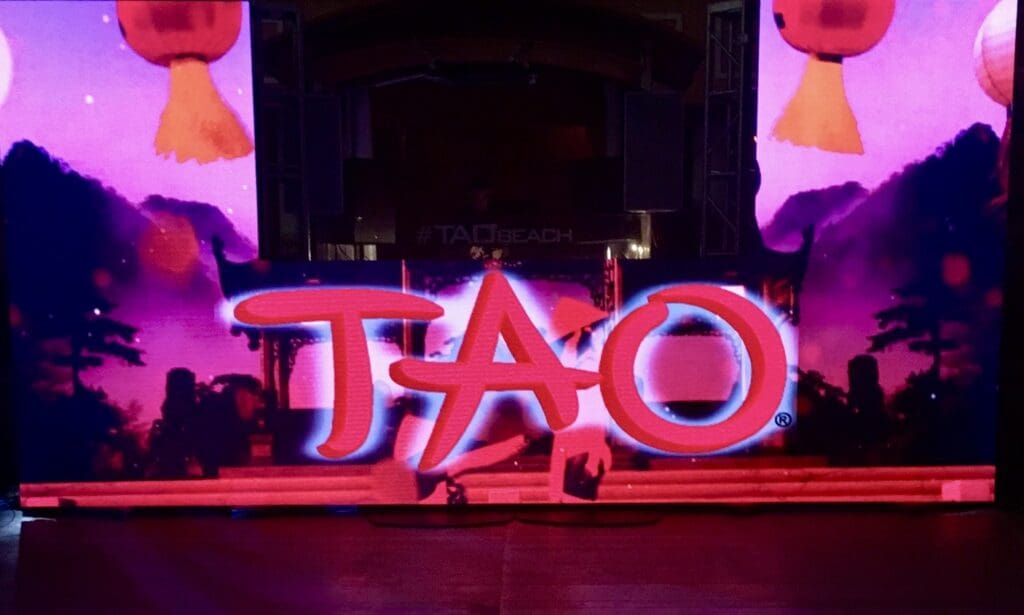 Large Las Vegas LED Video Wall - TAO - Total Show Technology