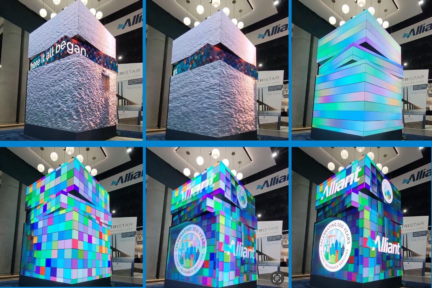 Trade show LED walls for your trade shows and conferences from Total Show Technology (TST) in Las Vegas.